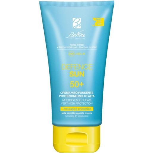 Bionike defence sun crema viso fondente spf50+ 50ml