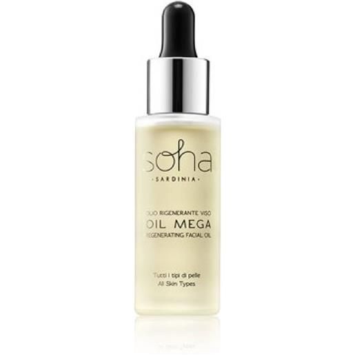 Soha Sardinia soha olio rigenerante viso tutti i tipi di pelle 30 ml