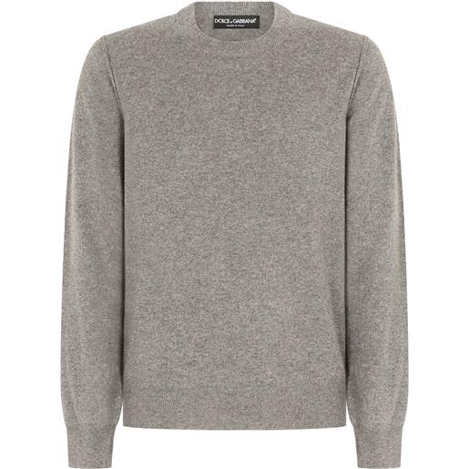 Dolce & Gabbana maglione girocollo - grigio
