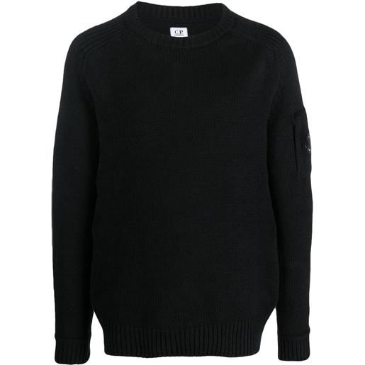C.P. Company maglione girocollo - nero
