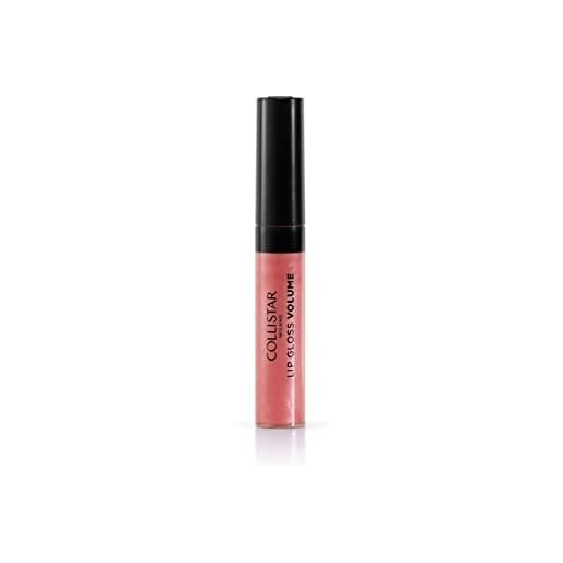 Collistar lip gloss volume, volume immediato, azione idratante, levigante e rimpolpante, texture cremosa e confortevole, coprenza modulabile, effetto specchio, 2 finish: trasparente e coprente, 7 ml