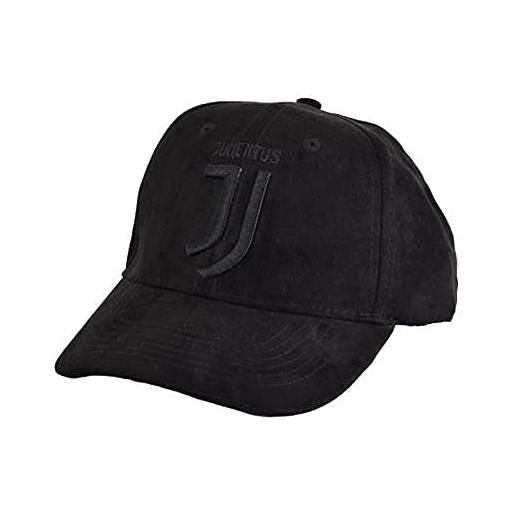 PERSEO TRADE cappello juventus capcotjj10 baseball in velluto nero