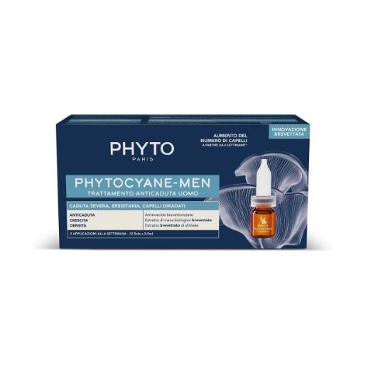 PHYTO (LABORATOIRE NATIVE IT.) "phytocyane trattamento anticaduta severa uomo phyto 12 fiale"