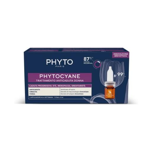 PHYTO (LABORATOIRE NATIVE IT.) phytocyane anticaduta progressiva donna phyto 12 fiale