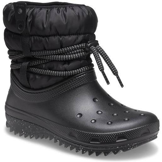 Crocs classic neo puff luxe boots nero eu 41 donna