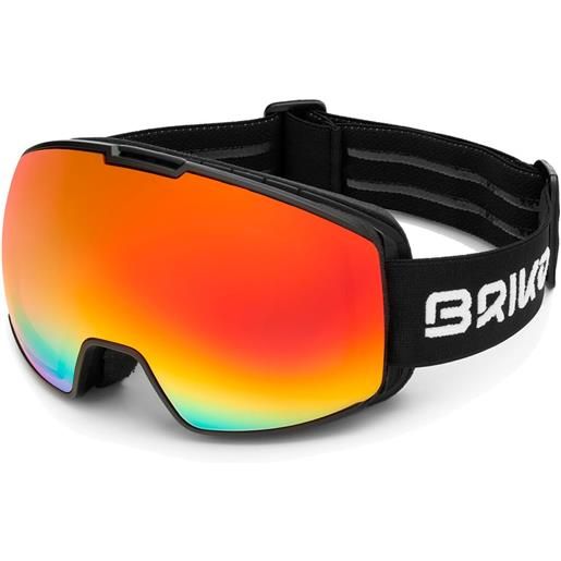 Briko kili 7.6 fis ski goggles arancione red/cat2