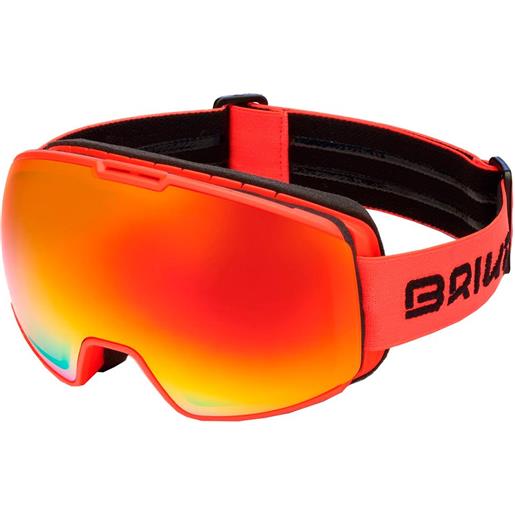 Briko kili 7.6 fis ski goggles arancione orange flam/cat2