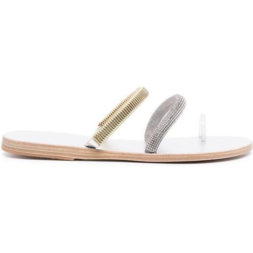 Ancient Greek Sandals sandali a punta aperta - argento