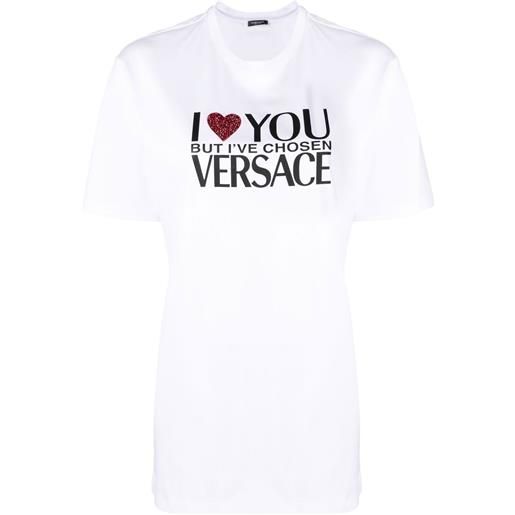 Versace t-shirt con stampa - bianco