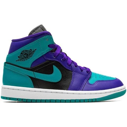 Jordan sneakers air Jordan 1 mid grape - blu