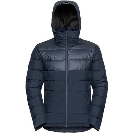 Odlo severin n-thermic hooded jacket blu s uomo