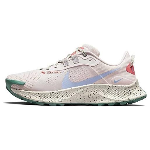 Nike pegasus trail 3, scarpe da corsa donna, multicolore (light soft pink/aluminum-magic), 35.5 eu