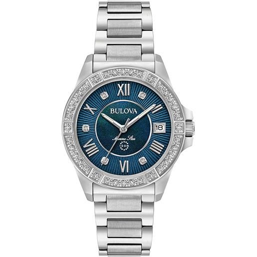Bulova orologio solo tempo donna Bulova marine star diamond - 96r215 96r215