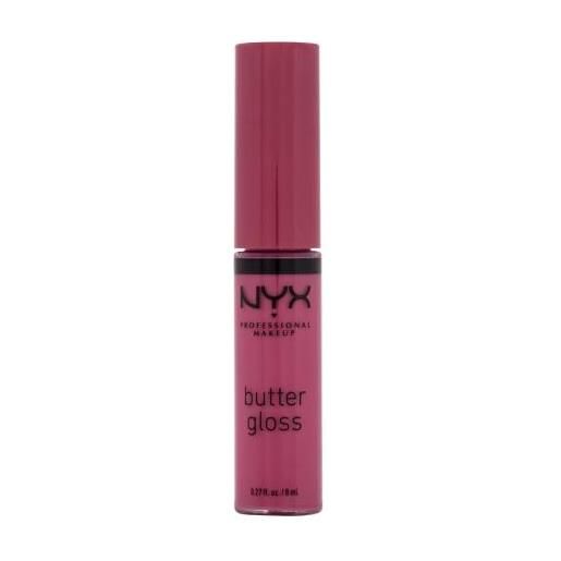 NYX Professional Makeup butter gloss lucidalabbra 8 ml tonalità 32 strawberry cheesecake
