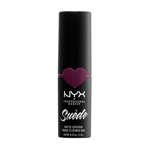 NYX Professional Makeup suède matte lipstick opaco classico rossetto 3.5 g tonalità 10 girl, bye