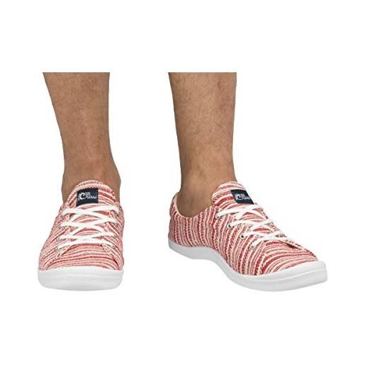 Cressi sevilla shoes, scarpe estive multisport unisex adulto, rosso/bianco, 44 eu
