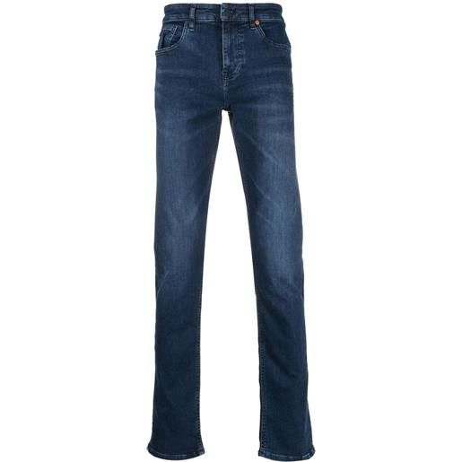 BOSS jeans con applicazione - blu