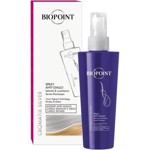 Biopoint spray anti-giallo setosità & lucentezza senza risciacquo 150 ml. 