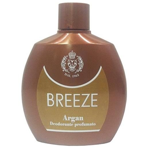 Breeze set 6 deodorante squeeze argan 100 ml. Cura del corpo