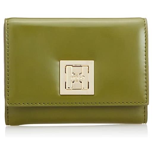 HUGO arleen sm wallet-bx, portafoglio bi-fold da donna, dark green303, taglia unica