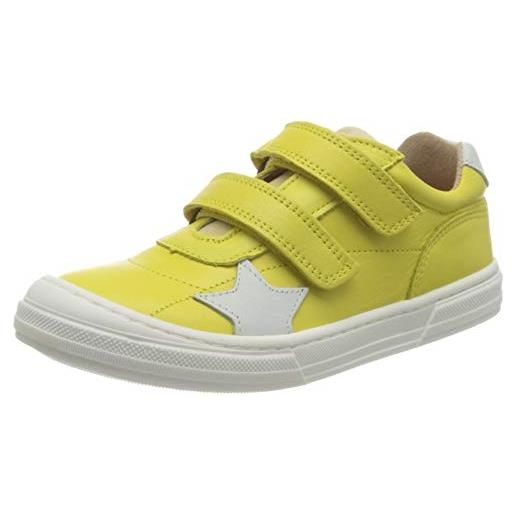 Bisgaard kae, scarpe da ginnastica unisex-bambini, giallo (yellow), 23 eu