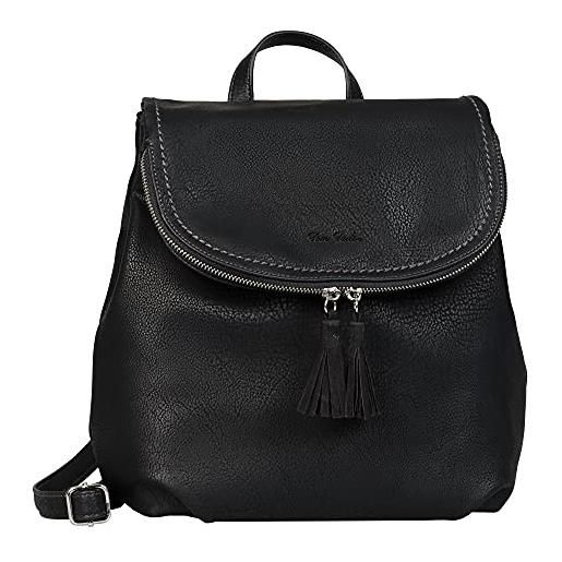TOM TAILOR bags lari damen rucksack backpack, 11 l schwarz