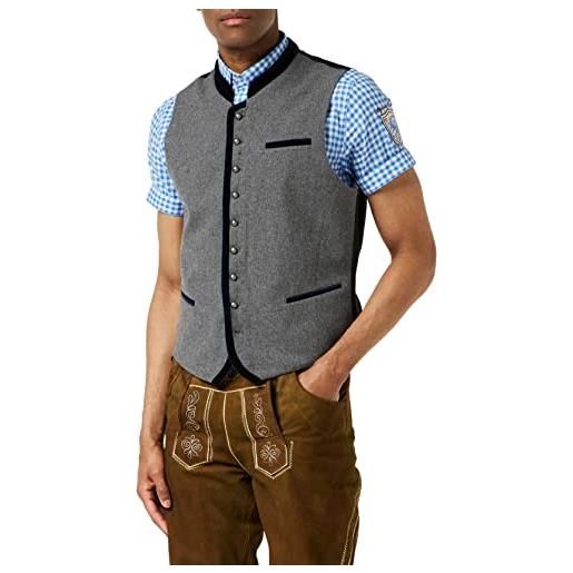 Stockerpoint alonso gilet tradizionale, grigio (grigio-blu notte, grigio-blu notte), 60 uomo