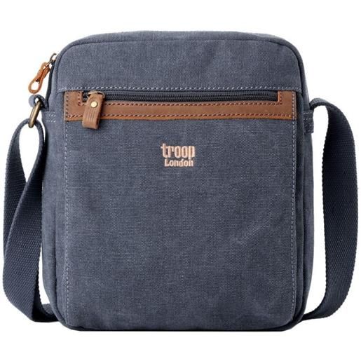 Troop London borsello a tracolla Troop London classic canvas blue trp 218