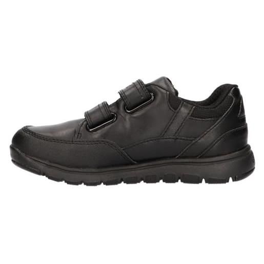 Geox j xunday boy b, sneakers bambini e ragazzi, nero (black c9999), 34 eu