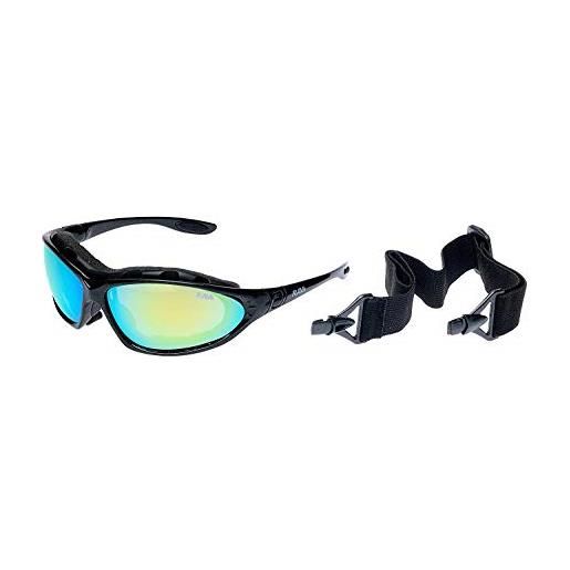 Ravs occhiali da sci sportivi - kitesurf - occhiali da sole con fascia e fascia morbida