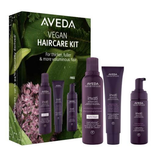 Aveda invati light vegan haircare kit