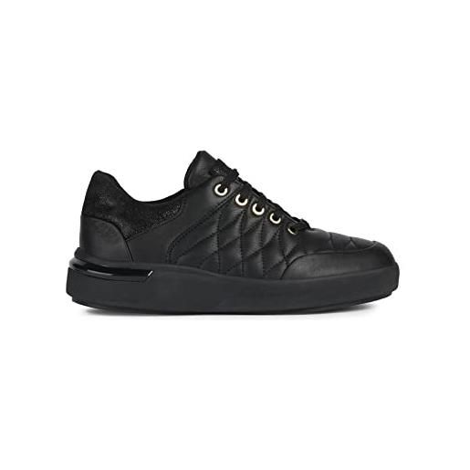 Geox d dalyla b, sneakers donna, nero (black), 36 eu