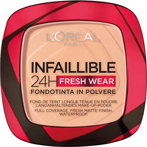 L'Oréal infaillible 24h fresh wear - fondotinta in polvere 245 - golden honey