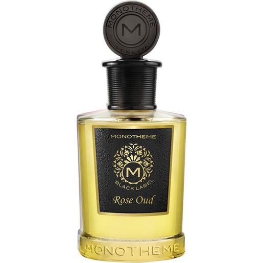 Monotheme black label rose oud eau de parfum spray 100 ml