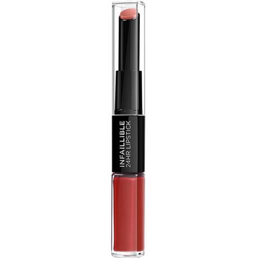 L'Oréal infaillible lipstick 2 step 24h 506 - red infaillib