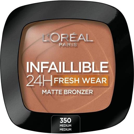 L'Oréal infallible 24h fresh wear matte bronzer - terra 350 - medium