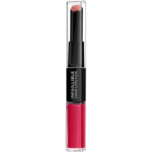 L'Oréal infaillible lipstick 2 step 24h 701 - captivad by cer