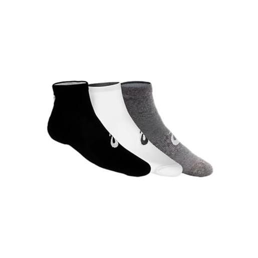ASICS calcetin 3ppk quarter sock negro