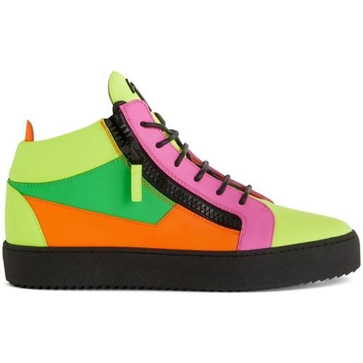 Giuseppe Zanotti sneakers kriss con design color-block - multicolore