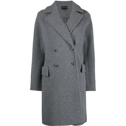 Emporio Armani cappotto doppiopetto - grigio