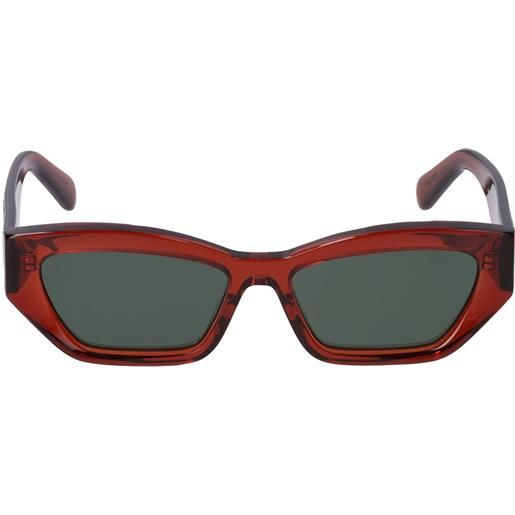 STELLA MCCARTNEY occhiali da sole cat-eye in bio-acetato con catena
