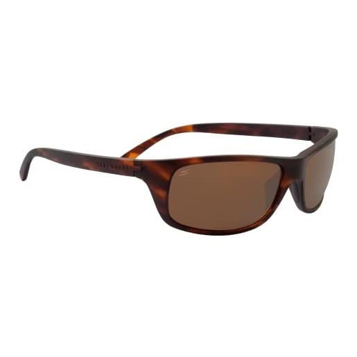 serengeti - bormio 2.0, matte tortoise, vetro saturn drivers polarizzato, occhiali da sole medium-large, occhiali da sole uomo, sport, guida