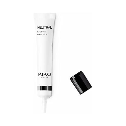 KIKO Milano neutral eye base | base occhi neutralizzante e fissante: migliora la durata dell'ombretto