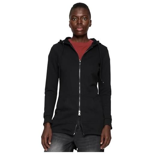 Felpa Con Cappuccio Donna Autunno/Inverno - Zip Mezza, Collo Alto, Tessuto Morbido E Caldo, Stile Oversize - Foto 6