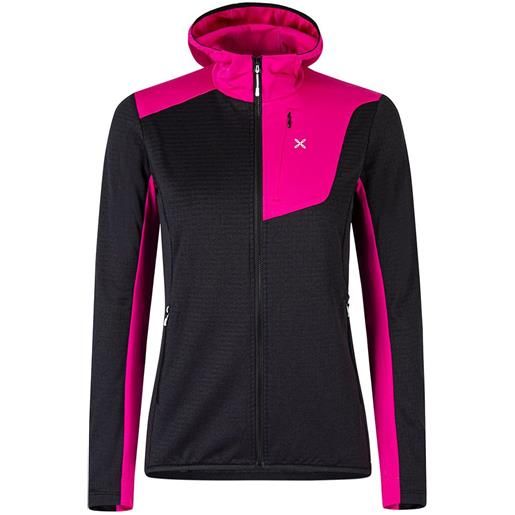 Montura thermalgrid pro hoodie fleece rosa xs donna