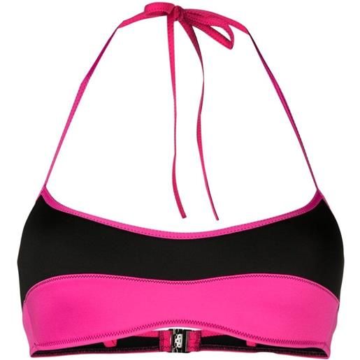 La Perla bralette active beach con design color-block - rosa