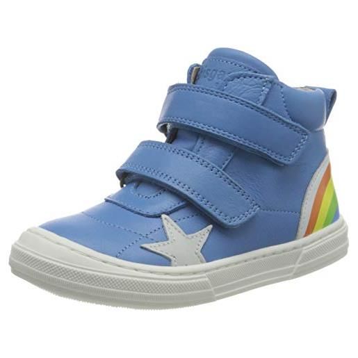 Bisgaard rainbow, scarpe da ginnastica unisex-bambini, sky blue, 23 eu