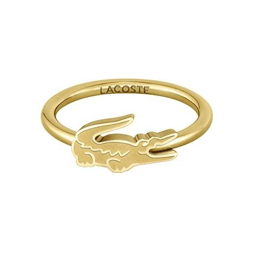 Lacoste anello da donna collezione crocodile - 2040054b