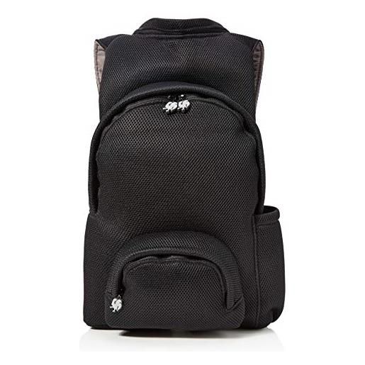 MorikukkoMorikukko hooded backpack airnet black. Unisex - adultozainimulticolore (airnet black)33x8x40 centimeters (w x h x l)