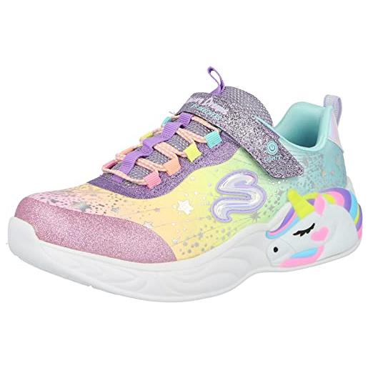 Skechers unicorn dreams, sneaker bambine e ragazze, purple, 28 eu